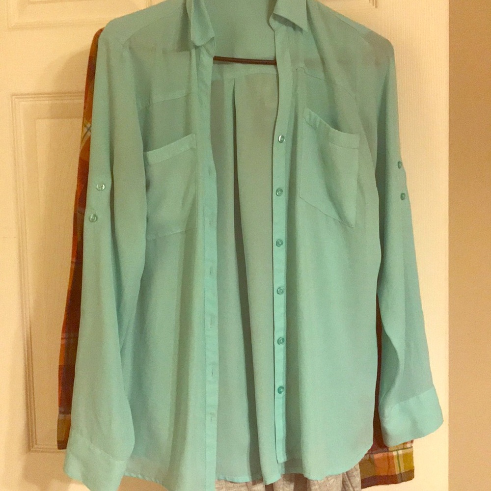 Express button down long sleeve